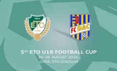 ETO FC Győr U16 - FC DAC U16 3-1 