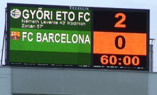 Ez igen! Legyőztük a Barcelonát!