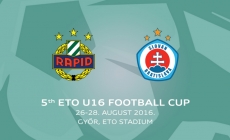 Rapid Wien U16 - Slovan Bratislava U16 1-1 