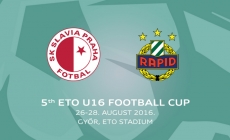 Slavia Praha U16 - Rapid Wien 1-1 