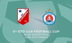 Vojvodina U16 FC - Slovan Bratislava U16 1-1